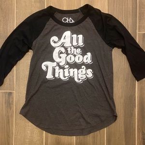 Chaser graphic ringer tee t-shirt - S